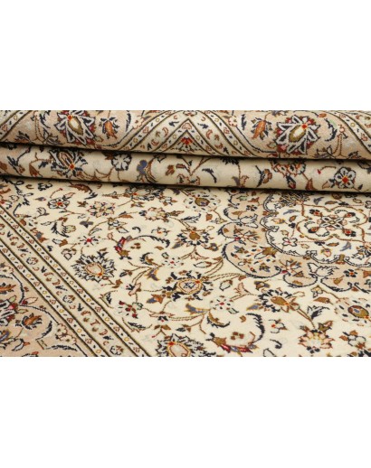 Tappeto Kashan Persia bianco 202x308