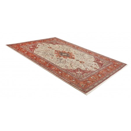 Tappeto Tabriz Persia marrone 203x292
