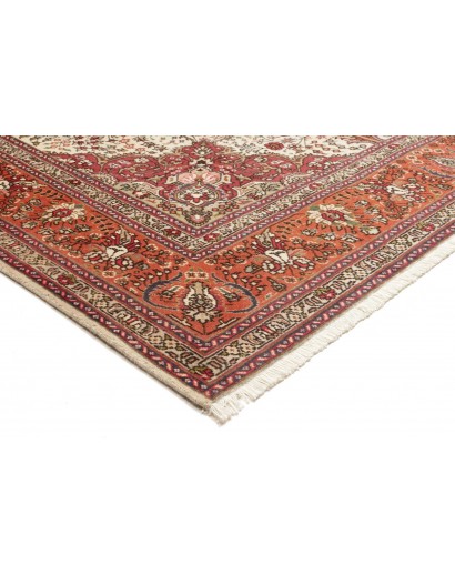 Tappeto Tabriz Persia marrone 203x292
