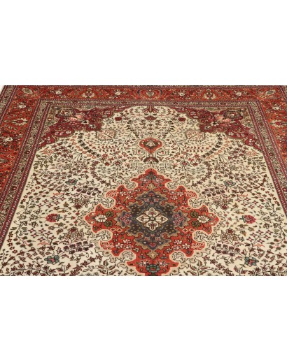 Tappeto Tabriz Persia marrone 203x292