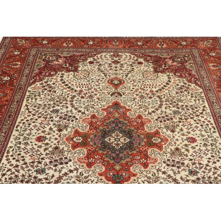 Tappeto Tabriz Persia marrone 203x292