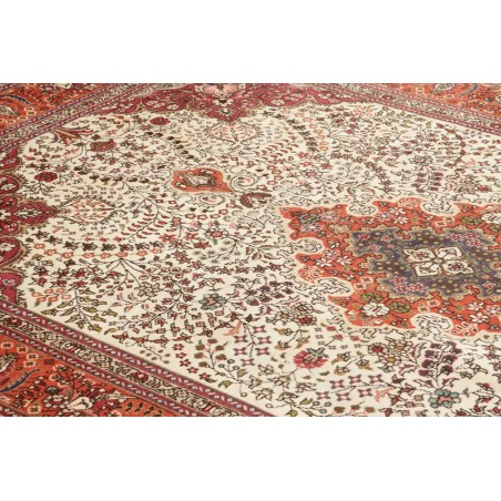 Tappeto Tabriz Persia marrone 203x292