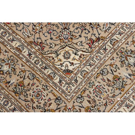 Tappeto Kashan Persia azzurro bianco 198x312