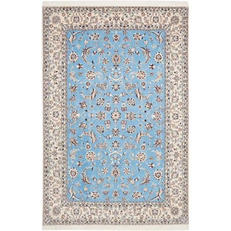Tappeto Nain 6La Persia beige blu 160x244