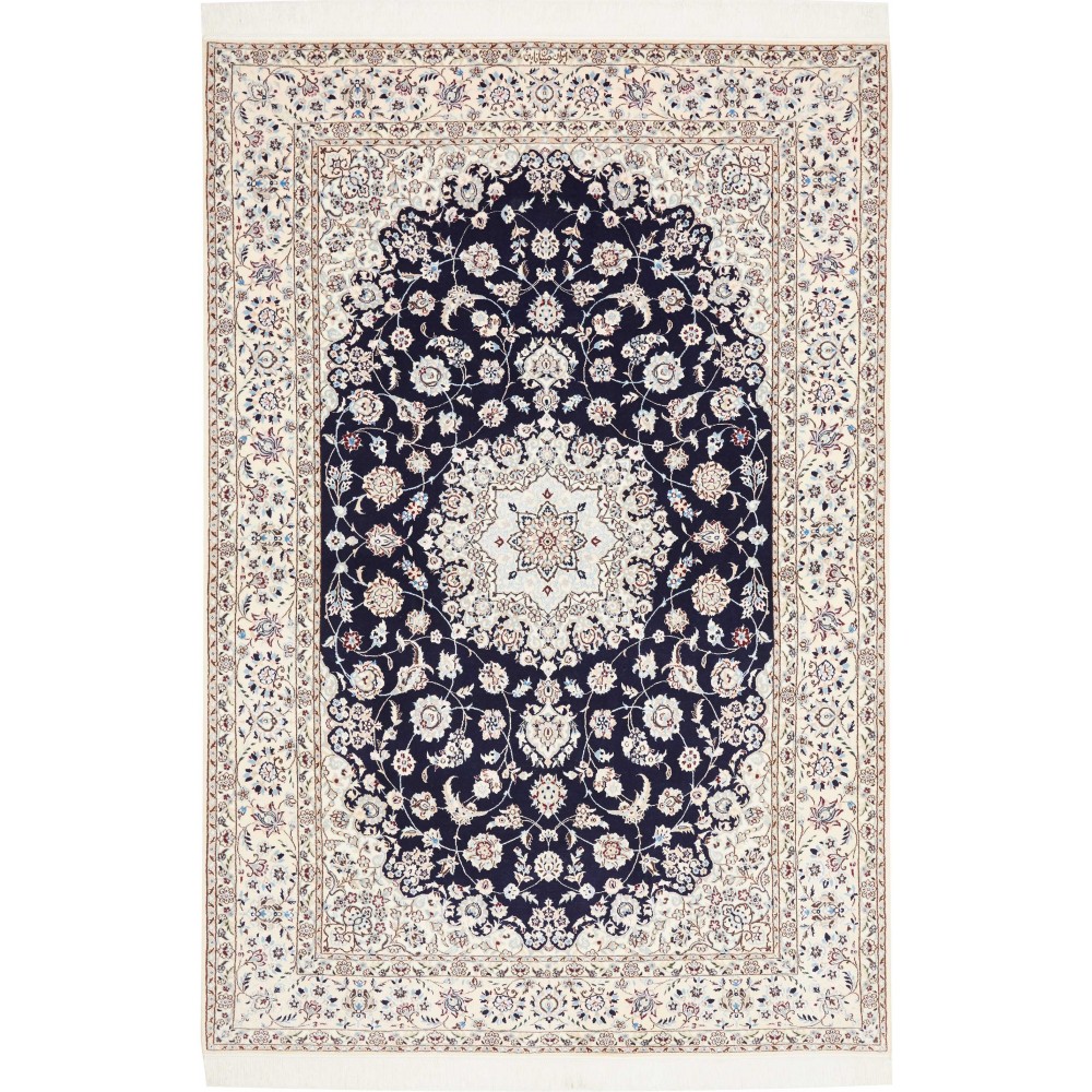 Tappeto Nain 6La Persia grigio 160x234 Tappeto Nain 6La Persia grigio 160x234
