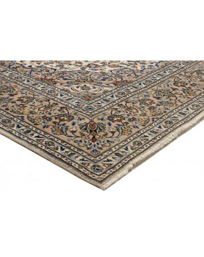 Tappeto Kashan Persia beige verde 198x300