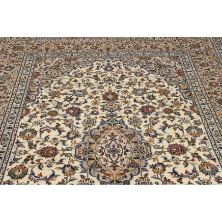 Tappeto Kashan Persia beige verde 198x300