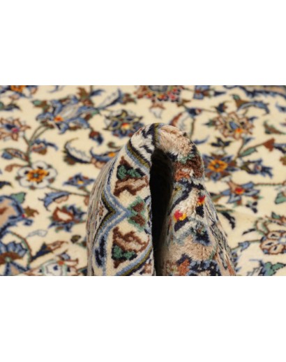 Tappeto Kashan Persia beige verde 198x300
