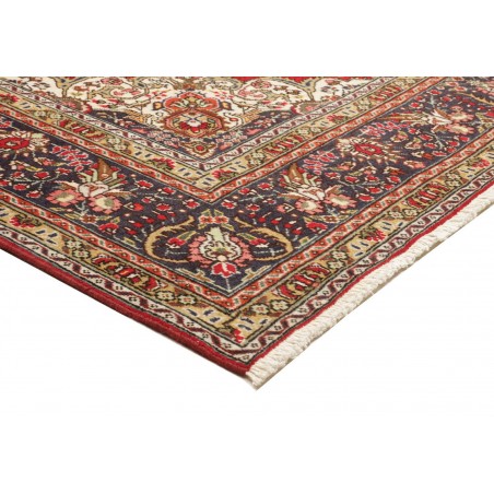 Tappeto Tabriz Persia marrone giallo 200x296