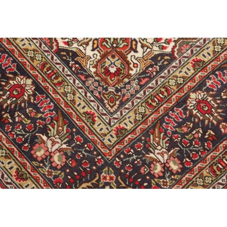 Tappeto Tabriz Persia marrone giallo 200x296