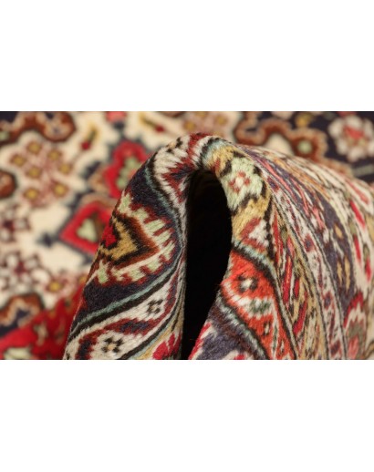 Tappeto Tabriz Persia marrone giallo 200x296