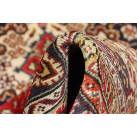 Tappeto Tabriz Persia marrone giallo 200x296
