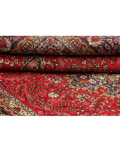 Tappeto Tabriz Persia marrone giallo 200x296