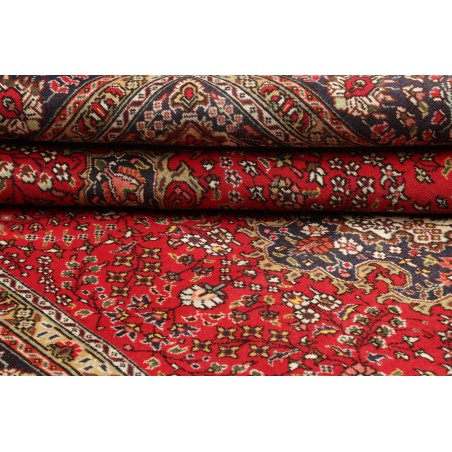 Tappeto Tabriz Persia marrone giallo 200x296