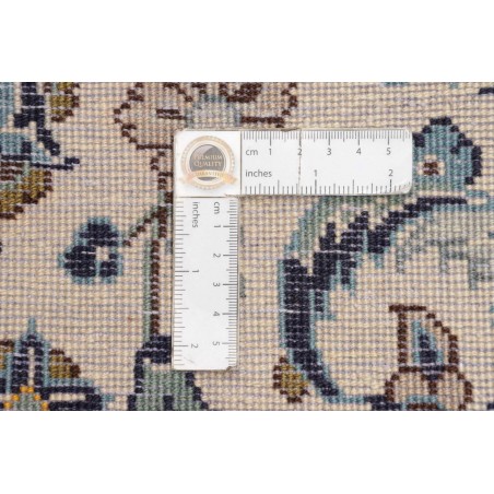 Tappeto Kashan Persia beige grigio 200x293
