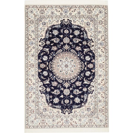 Tappeto Nain 6La Persia grigio 124x182