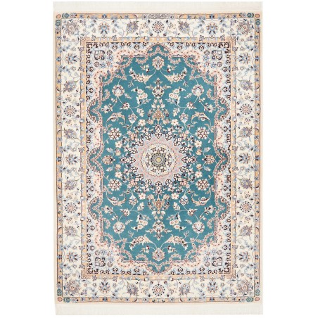 Tappeto Nain 6La Persia bianco grigio 127x181