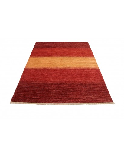 Tappeto Shayan Pakistan marrone arancione 150x204