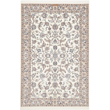 Tappeto Nain 6La Persia bianco grigio 131x195