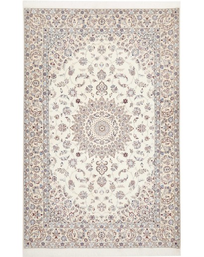 Tappeto Nain 6La Persia bianco 141x214