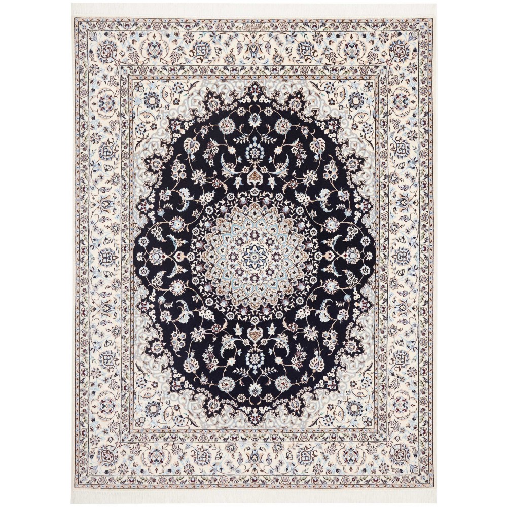 Tappeto Nain 6La Persia grigio 159x205 Tappeto Nain 6La Persia grigio 159x205