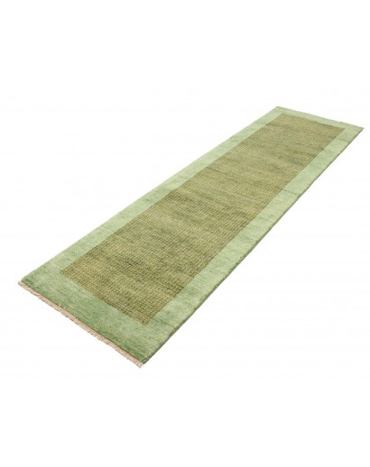 Tappeto Shayan Pakistan azzurro verde 75x258