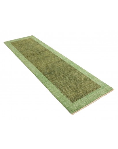 Tappeto Shayan Pakistan azzurro verde 75x258