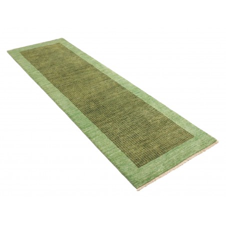 Tappeto Shayan Pakistan azzurro verde 75x258