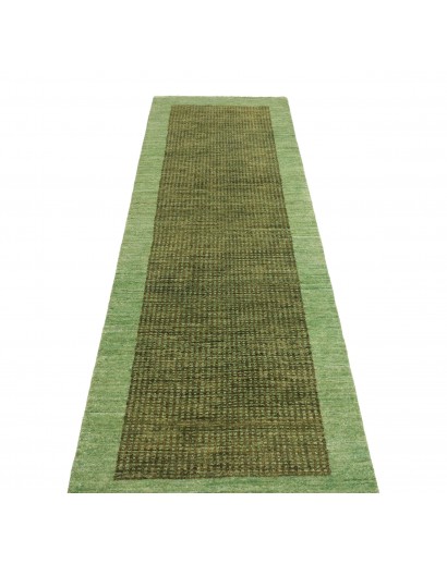 Tappeto Shayan Pakistan azzurro verde 75x258