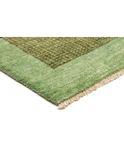 Tappeto Shayan Pakistan azzurro verde 75x258
