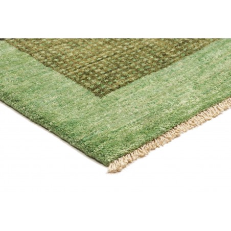 Tappeto Shayan Pakistan azzurro verde 75x258