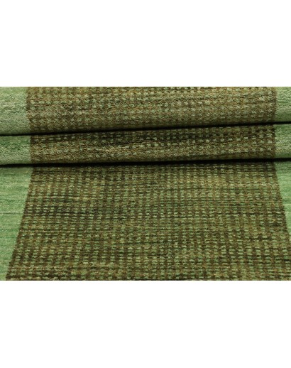 Tappeto Shayan Pakistan azzurro verde 75x258