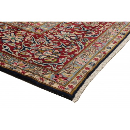 Tappeto Kerman Persia azzurro bianco 298x400