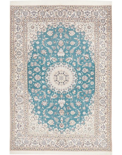 Tappeto Nain 6La Persia bianco grigio 168x244