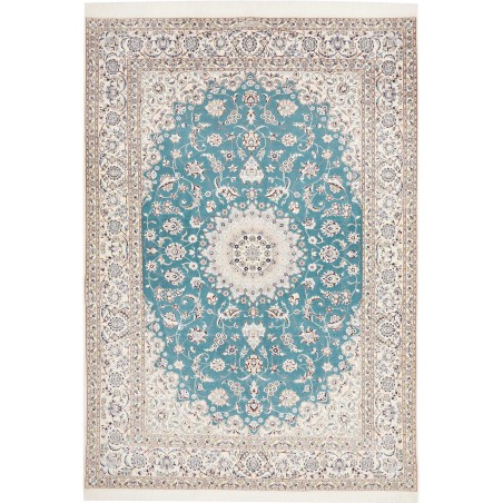 Tappeto Nain 6La Persia bianco grigio 168x244