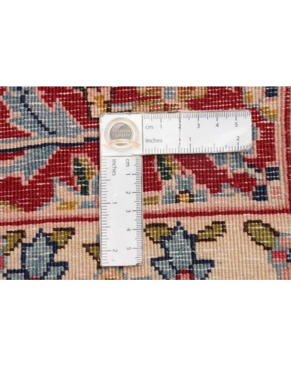 Tappeto Kerman Persia bianco 258x350