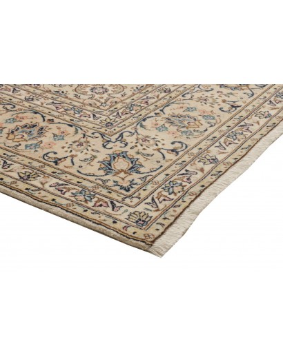 Tappeto Kashan Persia beige bianco 240x340