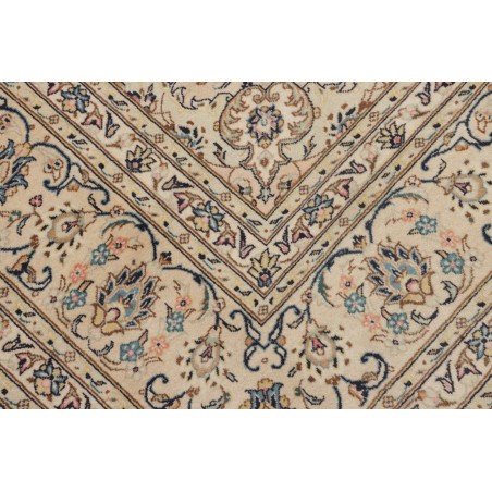 Tappeto Kashan Persia beige bianco 240x340