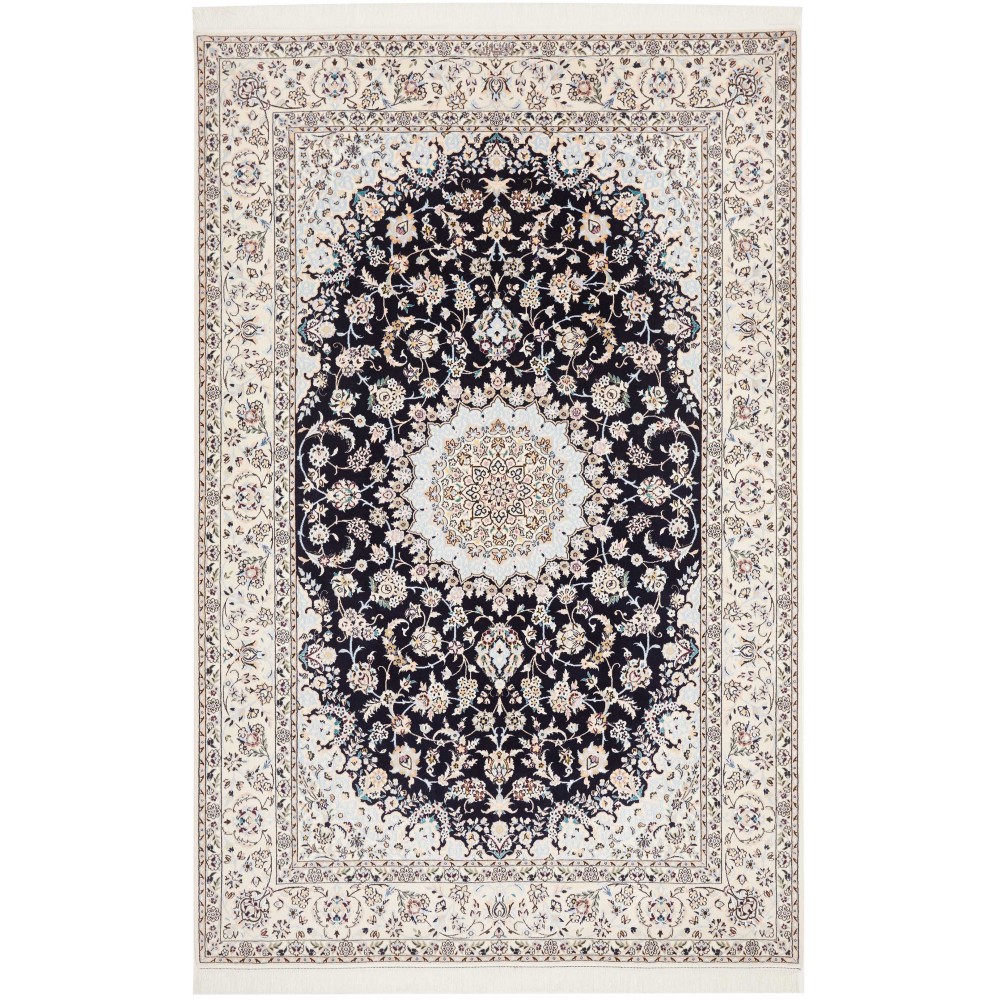 Tappeto Nain 6La Persia grigio 162x246 Tappeto Nain 6La Persia grigio 162x246