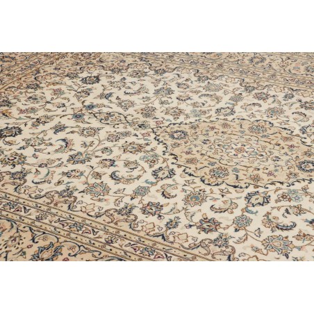 Tappeto Kashan Persia beige bianco 240x340
