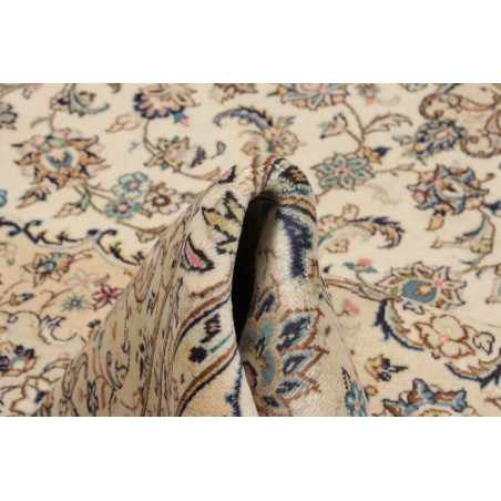 Tappeto Kashan Persia beige bianco 240x340