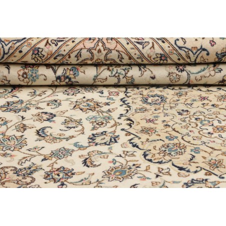 Tappeto Kashan Persia beige bianco 240x340