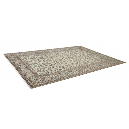 Tappeto Kashan Persia beige verde 243x350