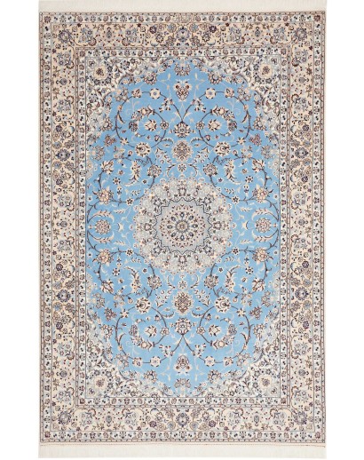 Tappeto Nain 6La Persia bianco grigio 156x235