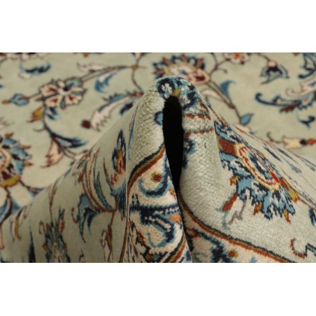 Tappeto Kashan Persia beige verde 243x350