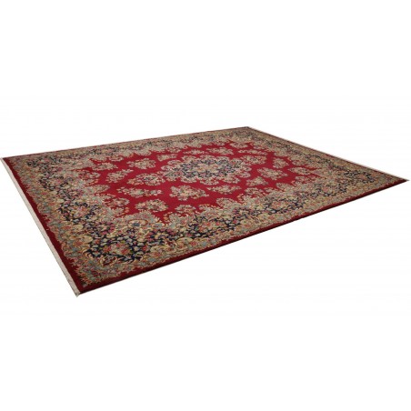 Tappeto Kerman Persia marrone bianco 306x407