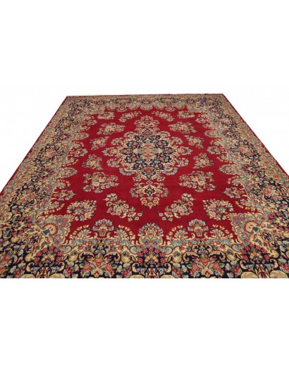 Tappeto Kerman Persia marrone bianco 306x407