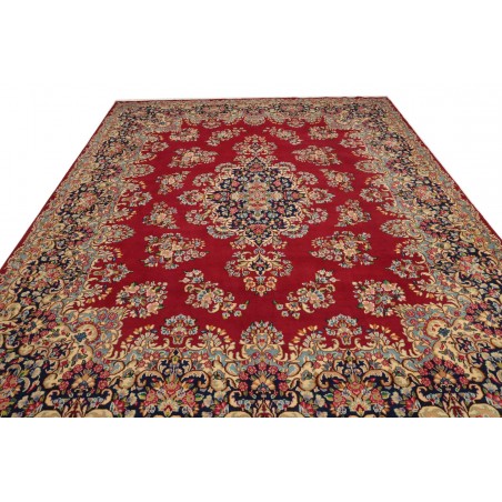 Tappeto Kerman Persia marrone bianco 306x407