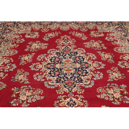 Tappeto Kerman Persia marrone bianco 306x407