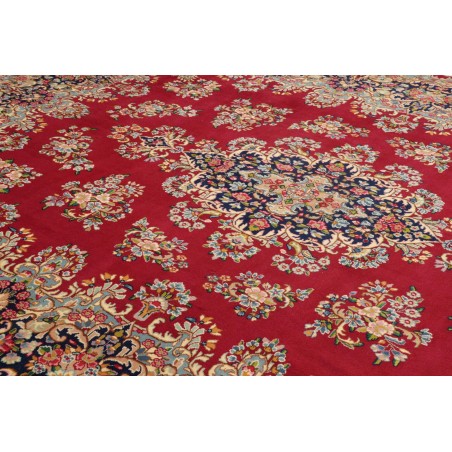 Tappeto Kerman Persia marrone bianco 306x407